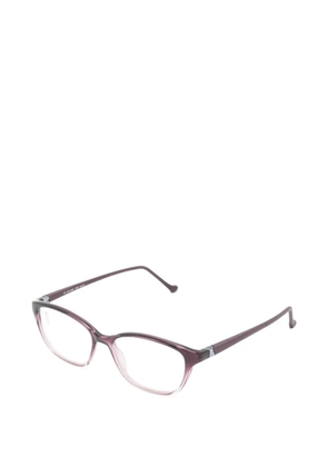STEPPER EYEWEAR gradient-effect rectangle-frame glasses - Purple