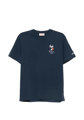 MC2 Saint Barth x Peanuts Portofino embroidered T-shirt - Blue