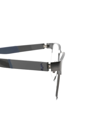 Polo Ralph Lauren rectangle-frame glasses - Grey
