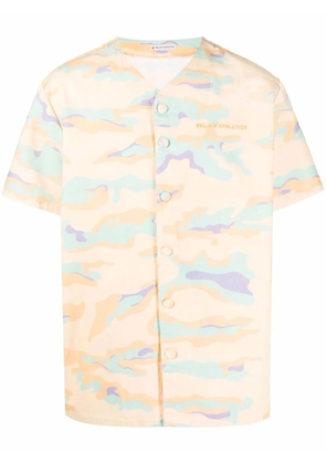 BEL-AIR ATHLETICS camouflage-print shirt - Yellow