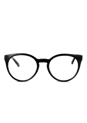 Ferragamo Eyewear round-frame clear glasses - Black