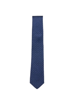 GIERRE MILANO polka-dot silk tie - Blue
