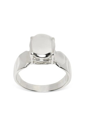 Martine Ali oval ring - Silver