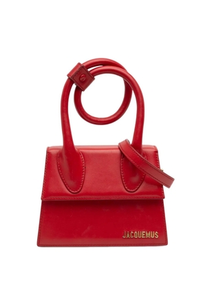 Jacquemus Pre-Owned 2010-2026 Leather Le Chiquito Noeud satchel - Red