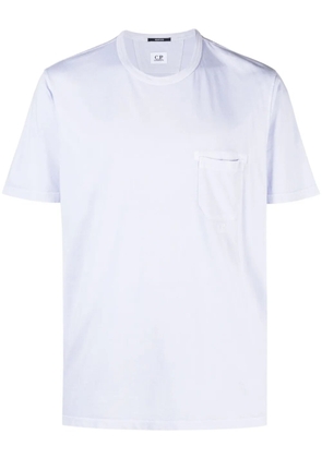 C.P. Company logo-print cotton T-shirt - Purple