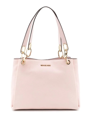 Michael Michael Kors large Trisha leather shoulder bag - Neutrals