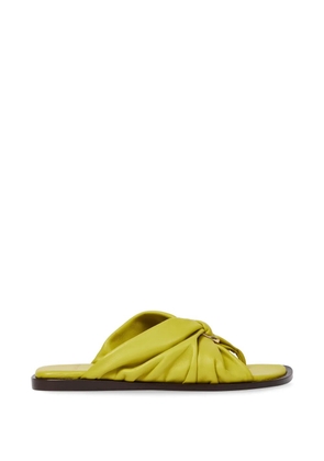 Paul Smith Lorrha ruched sandals - Green