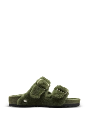 BIRKENSTOCK 1774 Arizona Shearling slippers - Green