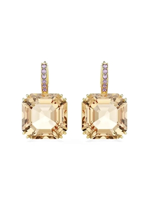 Swarovski Millenia gold-tone crystal earrings