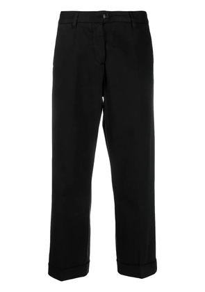 Woolrich cropped trousers - Black
