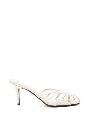 Alevì Mel leather sandals - White