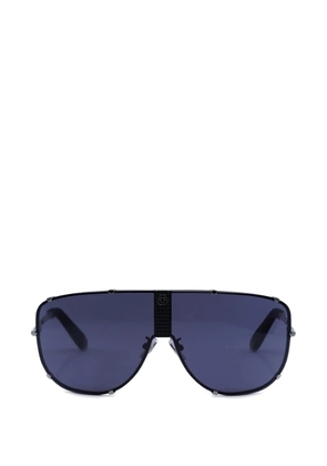Philipp Plein rimless pilot sunglasses - Black