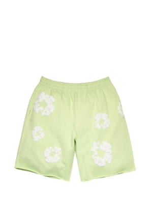 Denim Tears elastic-waistband shorts - Green