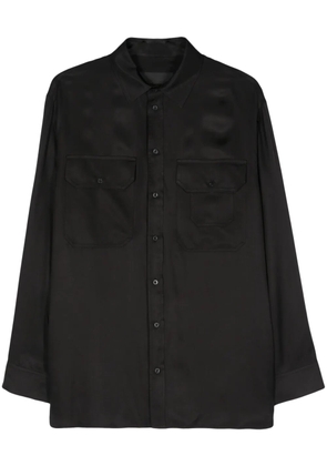 Neil Barrett patch-pocket shirt - Black