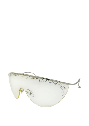 Givenchy Eyewear Runway crystal-embellished sunglasses - Silver