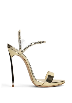 Casadei Blade metallic sandals - Gold