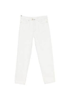 A.P.C. straight-leg five-pocket jeans - White