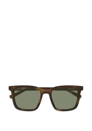 Saint Laurent Eyewear SL 500 square-frame sunglasses - Brown