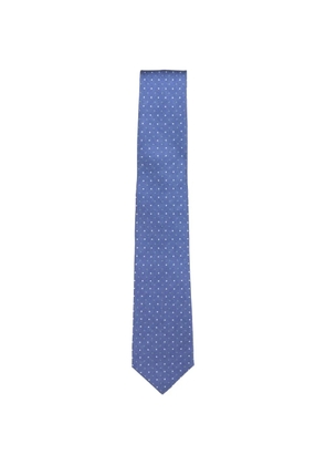 GIERRE MILANO polka-dot silk tie - Blue