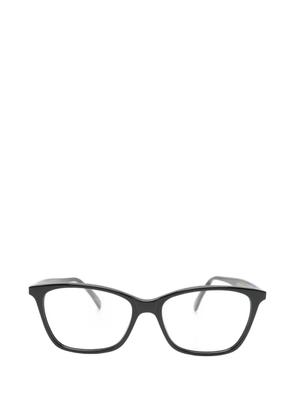 Sociel rectangle-frame glasses - Black
