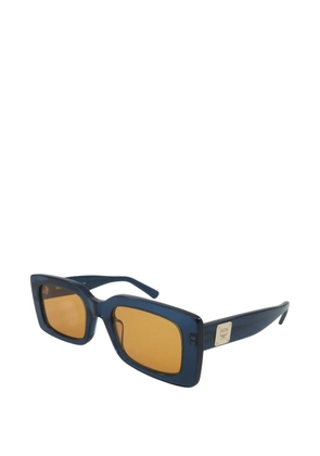 MCM rectangle-frame sunglasses - Blue