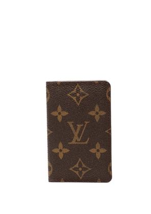 Louis Vuitton Pre-Owned 2001 Monogram Pocket Organizer card holder - Brown
