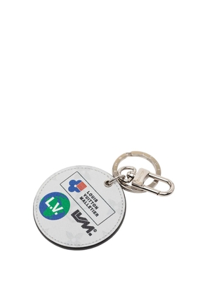Louis Vuitton Pre-Owned 2019 Monogram Portefeuille Round key chain - Grey