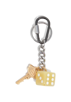 Bimba y Lola dice-charm keyring - Yellow