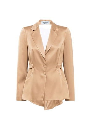Blugirl cut-out belted blazer - Neutrals