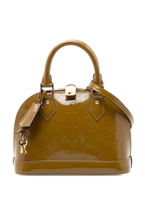 Louis Vuitton Pre-Owned 2010-2020 Monogram Vernis Alma BB satchel - Green