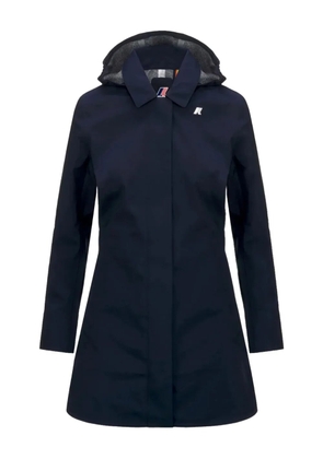 K-Way Mathy hooded coat - Blue