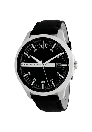 Armani Exchange classic 46mm watch - Black