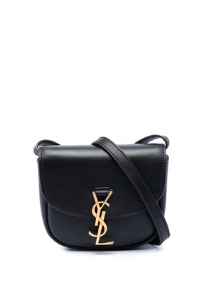 Saint Laurent Pre-Owned 2020 Small Leather Monogram Kaia crossbody bag - Black