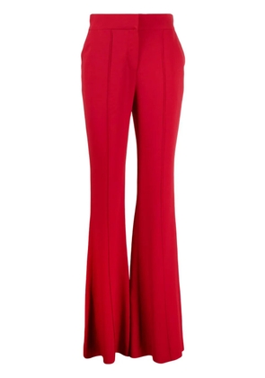 Elie Saab high-waisted crepe flared trousers