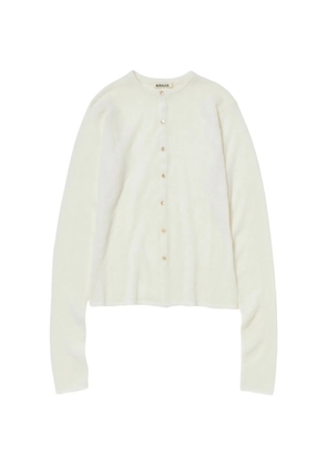 Auralee buttoned cardigan - Neutrals