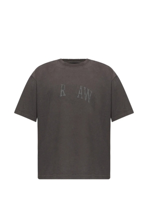 MISBHV logo-print distressed T-shirt - Grey