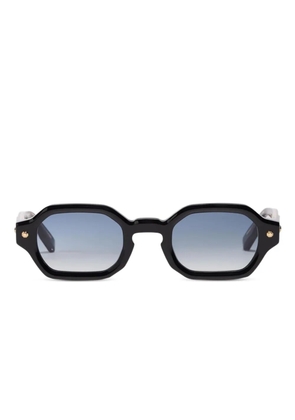 John Dalia geometric stud sunglasses - Black