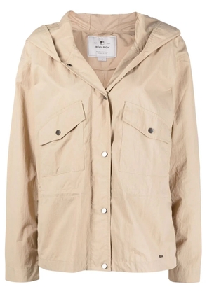 Woolrich hooded parka jacket - Neutrals