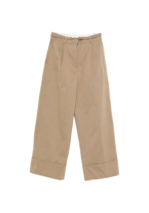 SANDRO belt-fastening trousers - Neutrals