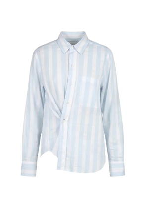 CISSA The Men's striped shirt - Blue