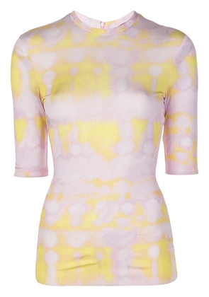 Ellery two-tone top - Purple