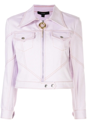 Ellery zipped fitted jacket - Pink