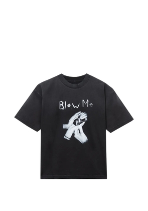 Paris Laundry graphic-print T-shirt - Black