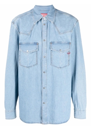Diesel D-Ocean Western denim shirt - Blue