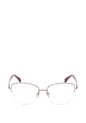 Max Mara Eyewear half-rim glasses - Gold