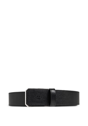 Bally logo-embossed leather belt - Black