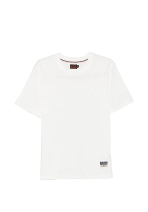 EVISU logo-embroidered Seagull T-shirt - White
