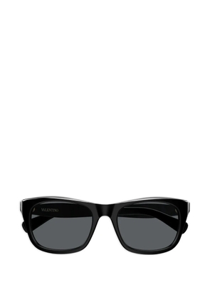 VALENTINO GARAVANI EYEWEAR VLogo square-frame sunglasses - Black