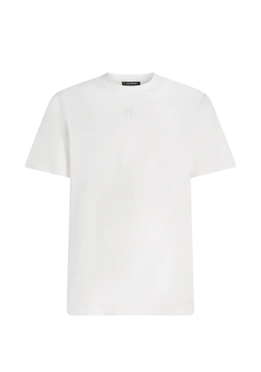 Karl Lagerfeld logo-embroidery T-shirt - White