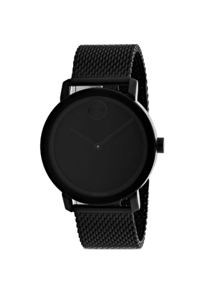 Movado Bold mesh-strap 40mm watch - Black